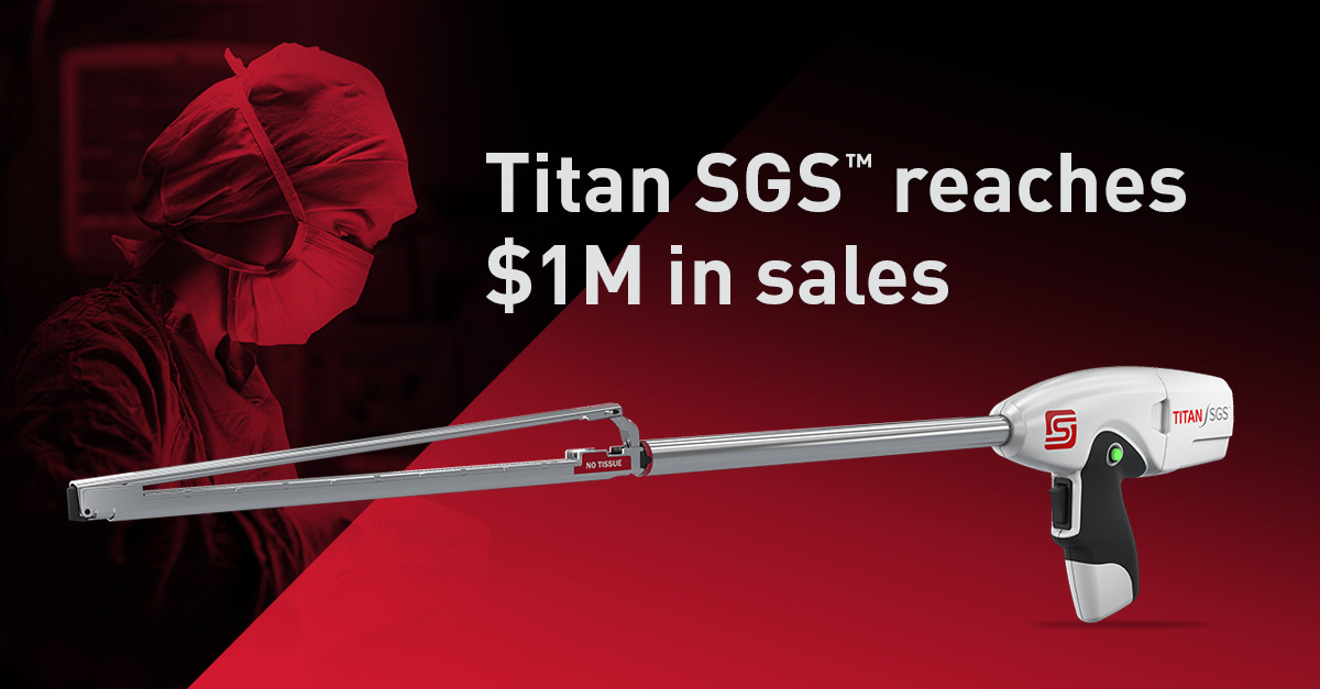 Titan SGS Reaches $1M in Sales